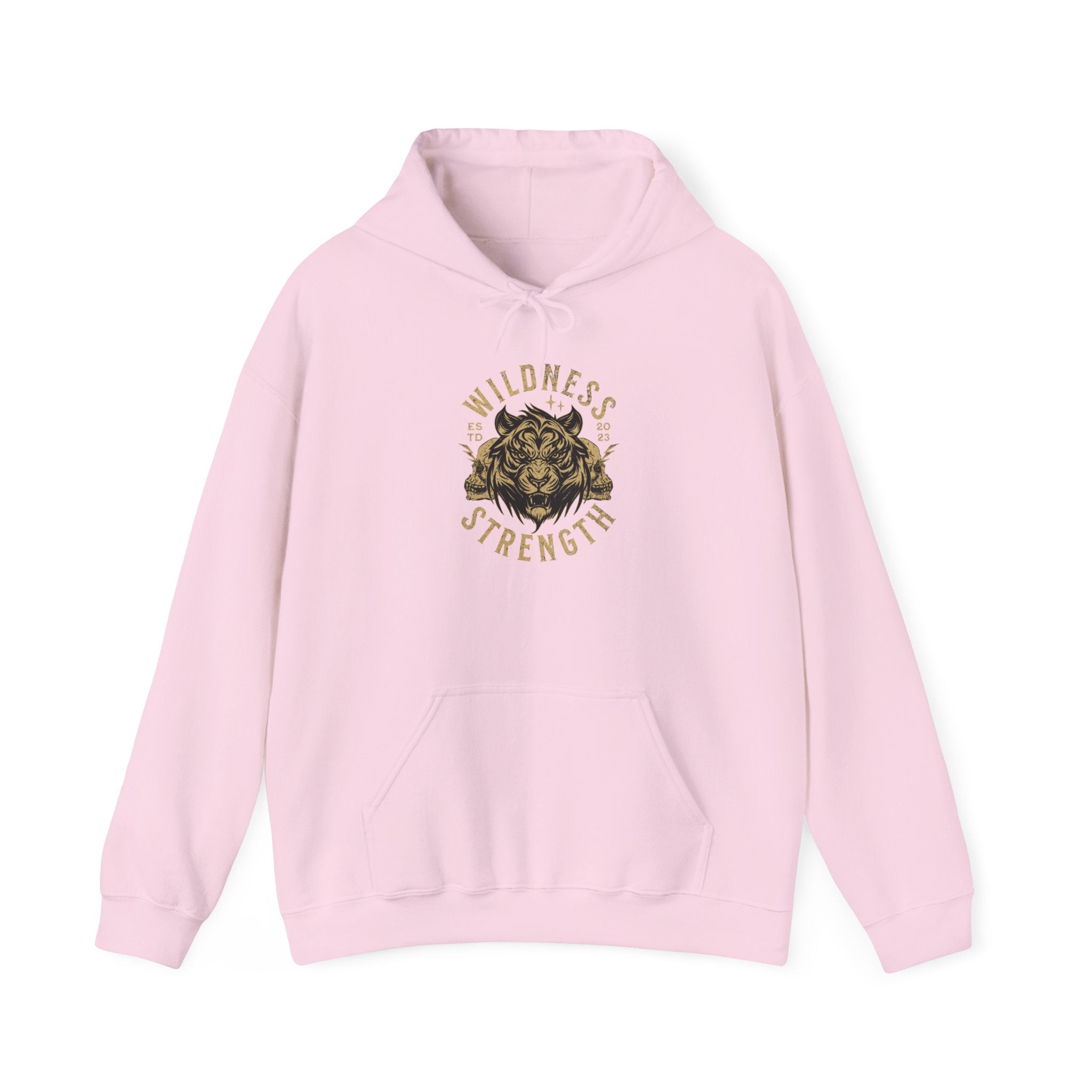 Wildness Strength Unisex Hoodie, Strength Hoodie, Nature-Inspired Sweatshirt, Wild Spirit Apparel, Gift for Adventure Lovers, Casual Hoodie