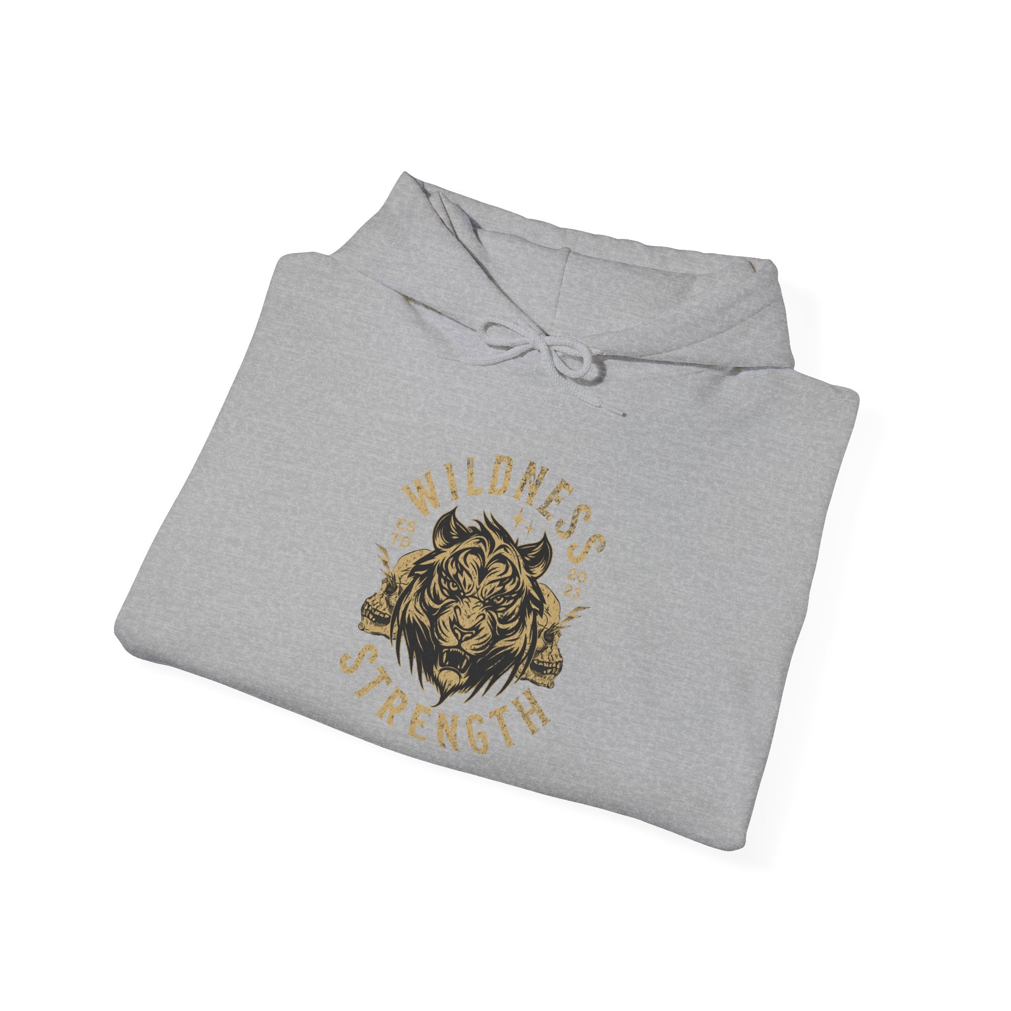 Wildness Strength Unisex Hoodie, Strength Hoodie, Nature-Inspired Sweatshirt, Wild Spirit Apparel, Gift for Adventure Lovers, Casual Hoodie