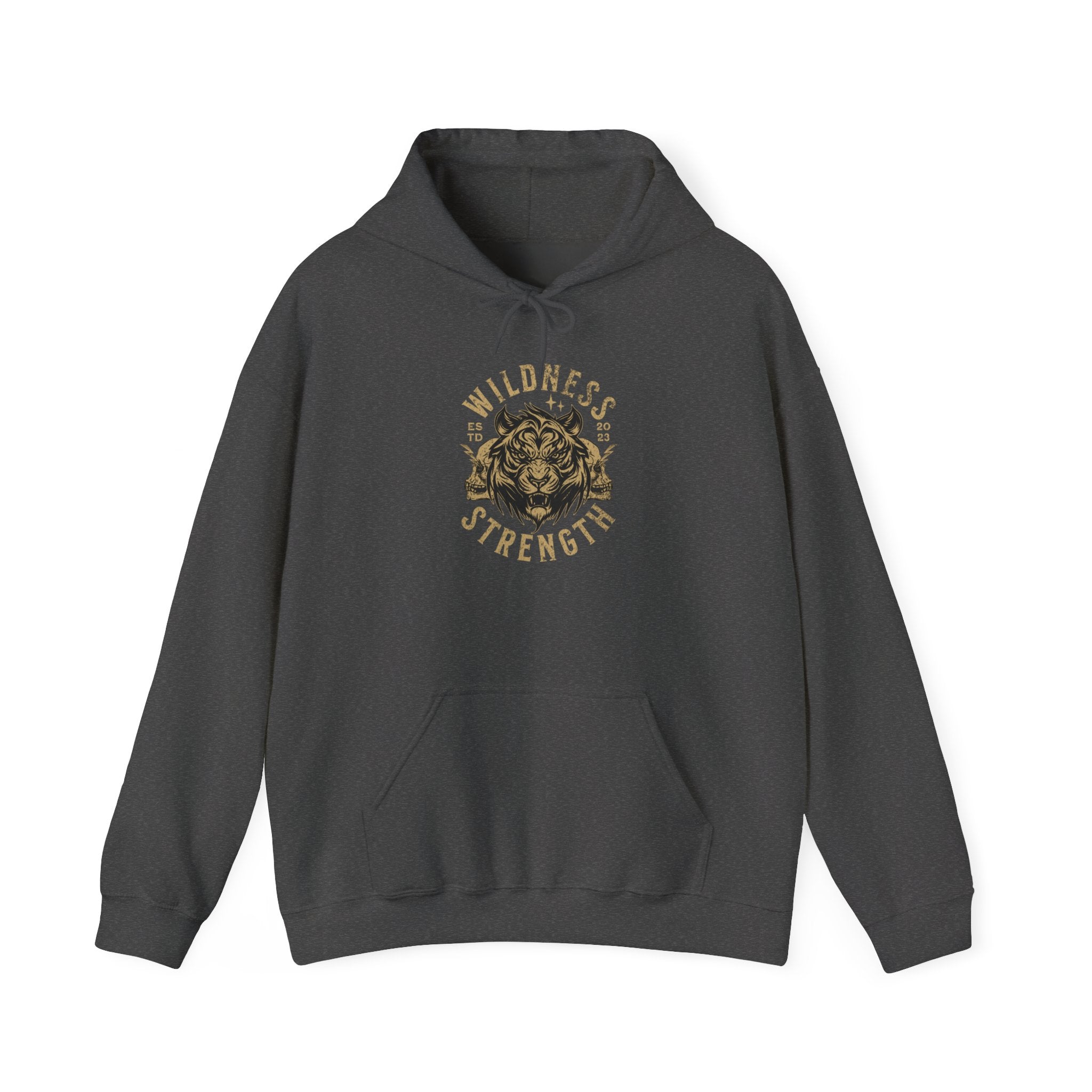 Wildness Strength Unisex Hoodie, Strength Hoodie, Nature-Inspired Sweatshirt, Wild Spirit Apparel, Gift for Adventure Lovers, Casual Hoodie