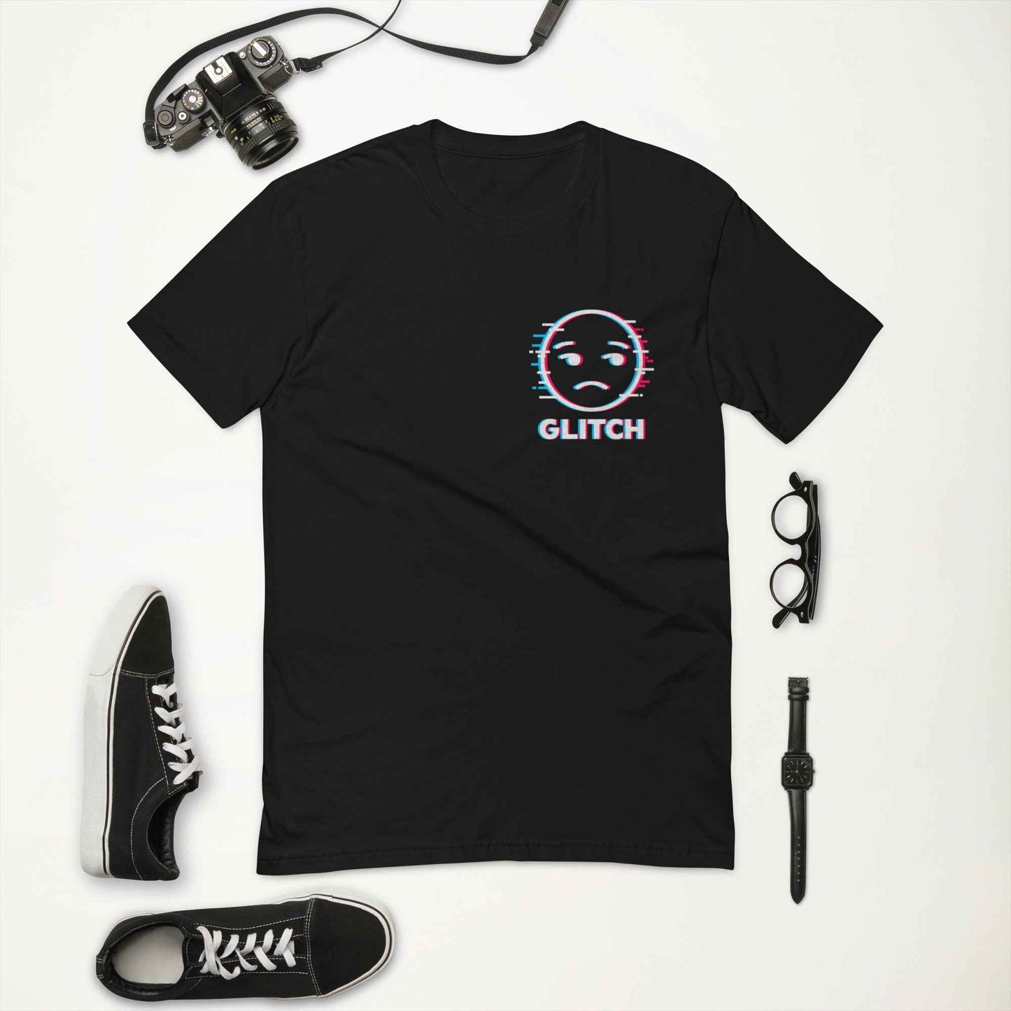 GLITCH Short Sleeve T-shirt - Kanvas T-Shirt