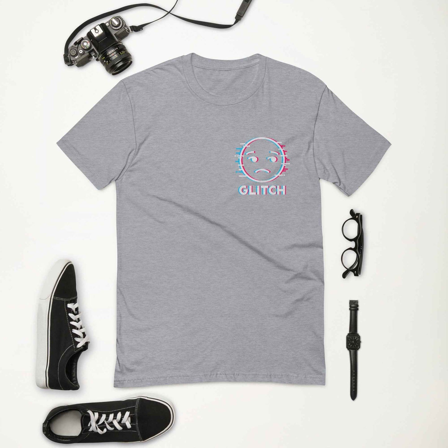GLITCH Short Sleeve T-shirt - Kanvas T-Shirt