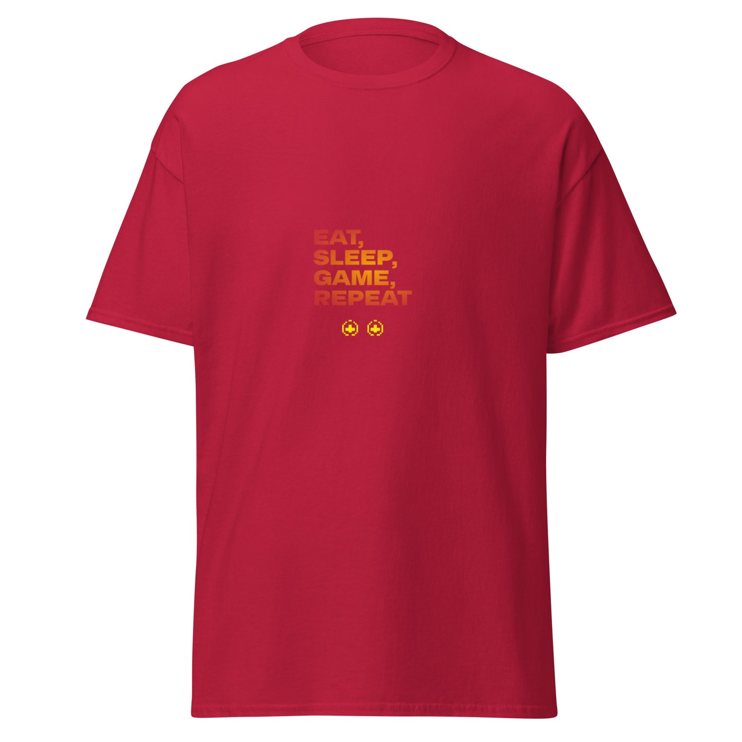 EAT SLEEP GAME REPEAT tee - Kanvas T-Shirt
