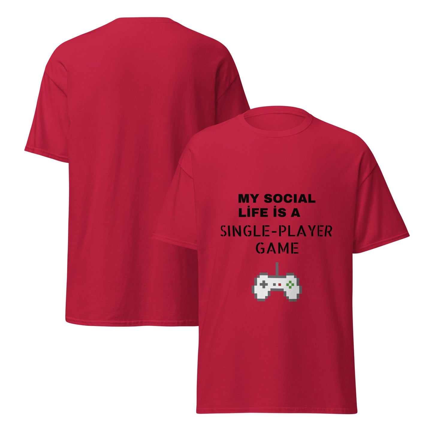 single-player classic tee - Kanvas T-Shirt