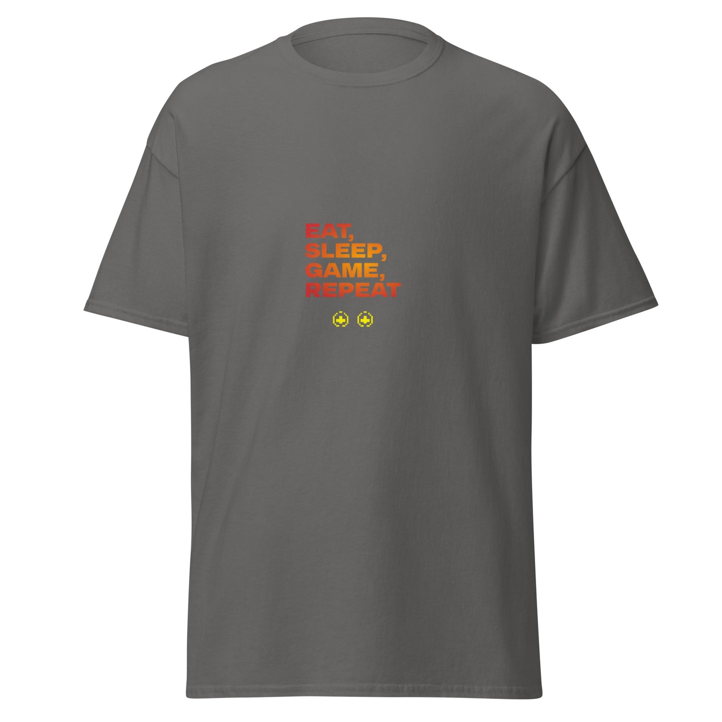 EAT SLEEP GAME REPEAT tee - Kanvas T-Shirt