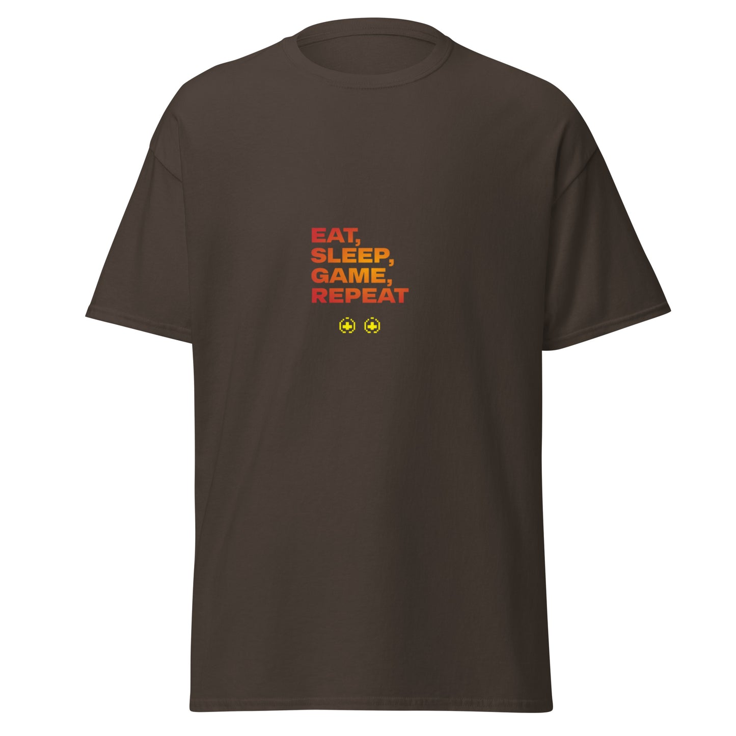 EAT SLEEP GAME REPEAT tee - Kanvas T-Shirt