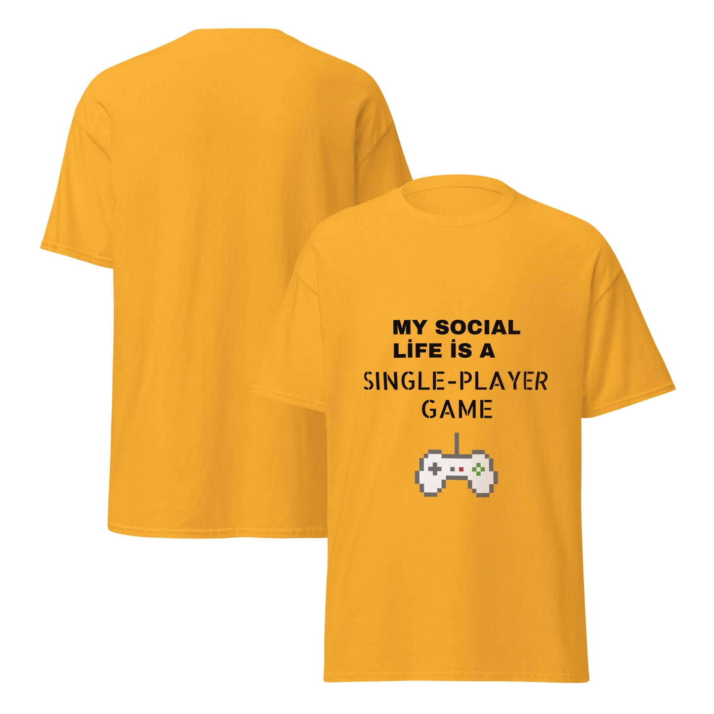 single-player classic tee - Kanvas T-Shirt