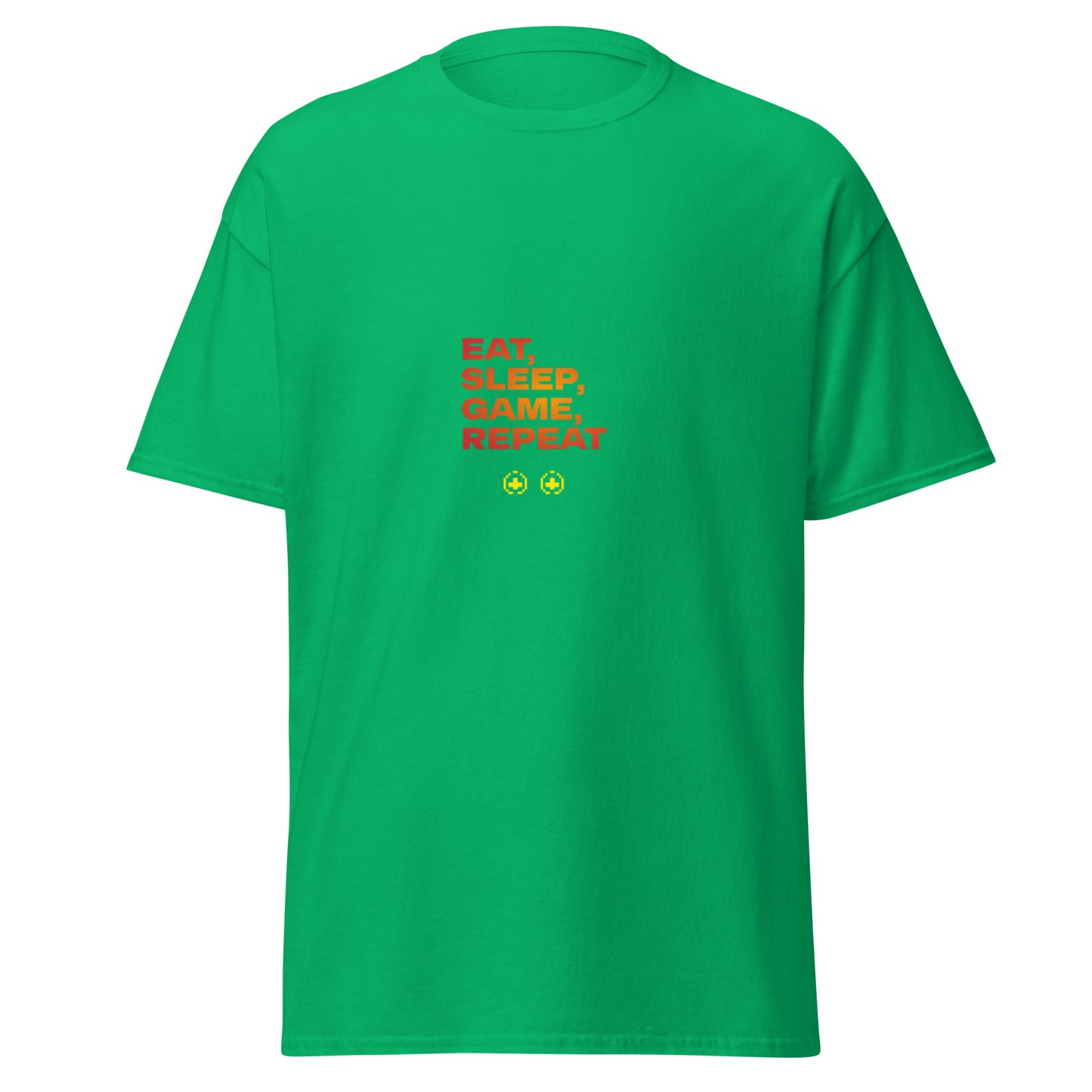 EAT SLEEP GAME REPEAT tee - Kanvas T-Shirt