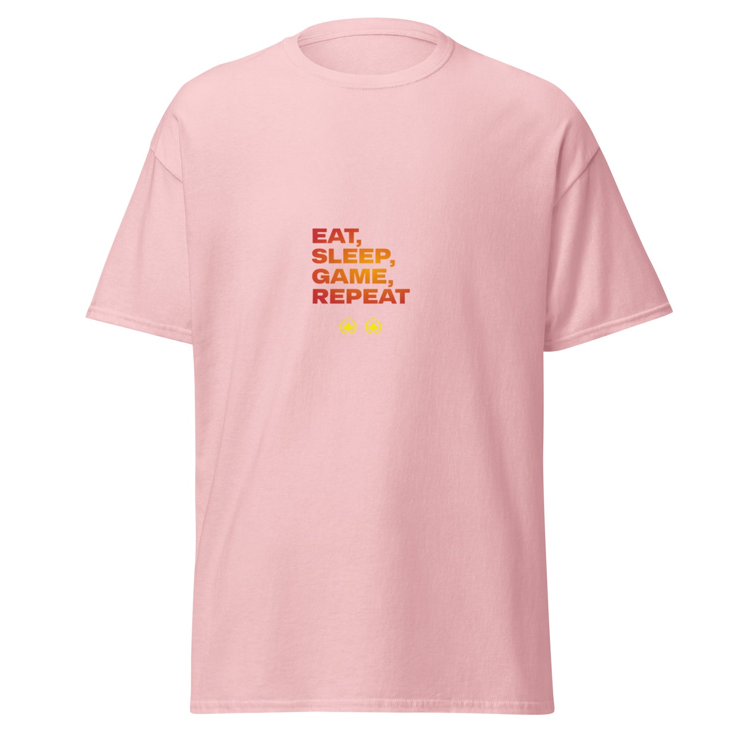 EAT SLEEP GAME REPEAT tee - Kanvas T-Shirt