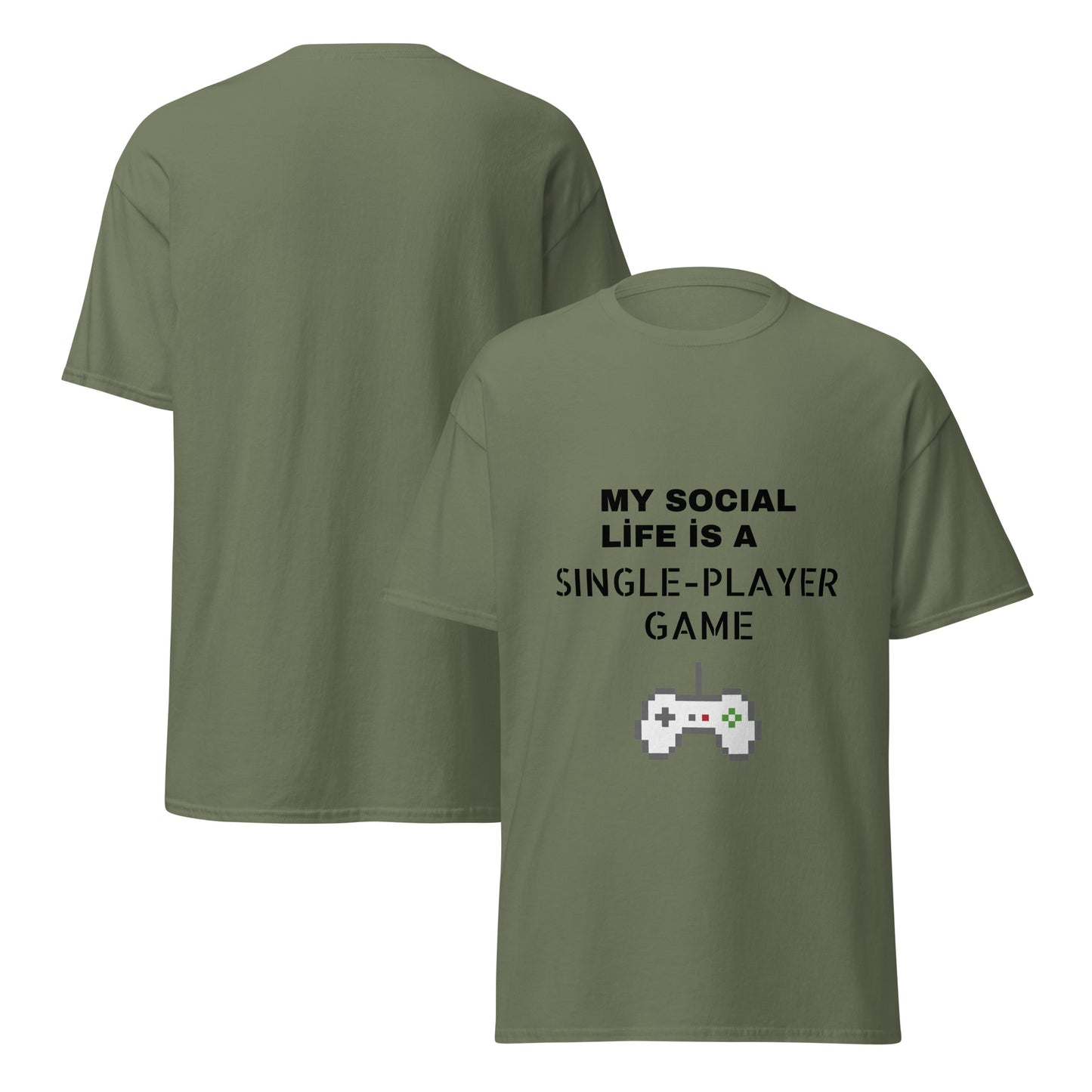 single-player classic tee - Kanvas T-Shirt