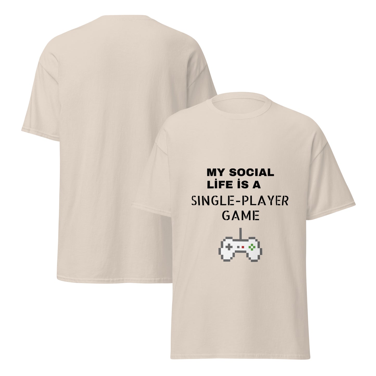 single-player classic tee - Kanvas T-Shirt