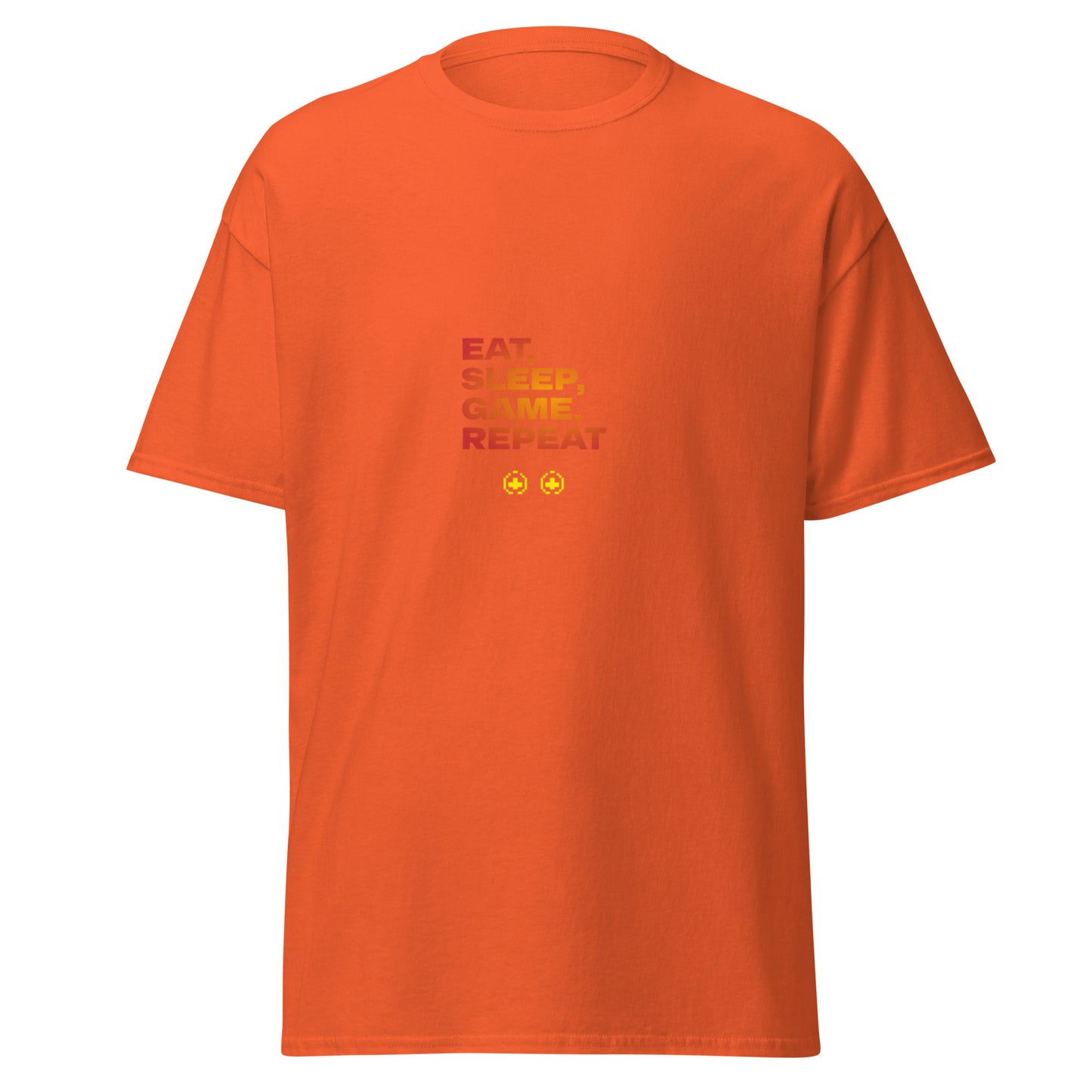 EAT SLEEP GAME REPEAT tee - Kanvas T-Shirt