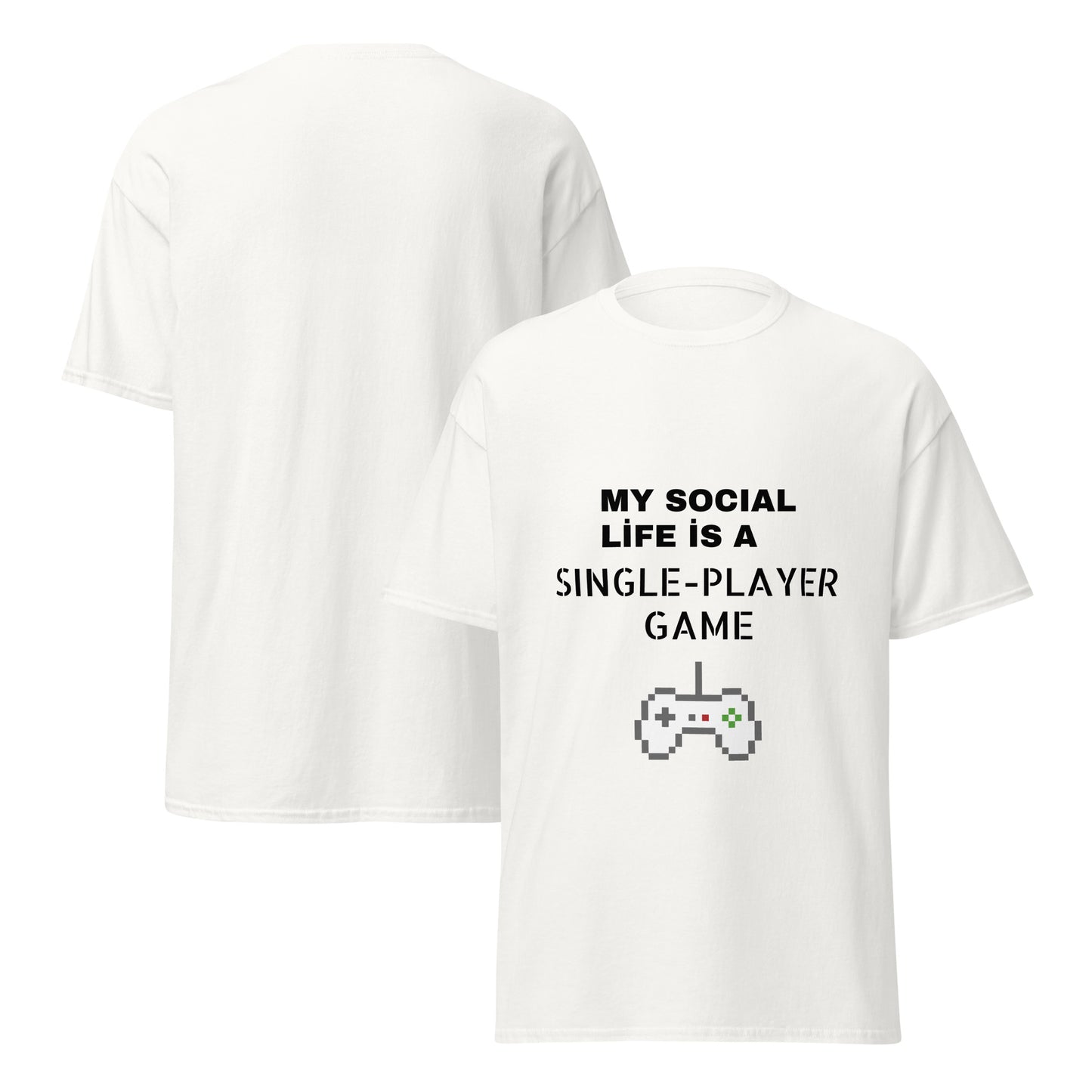 single-player classic tee - Kanvas T-Shirt