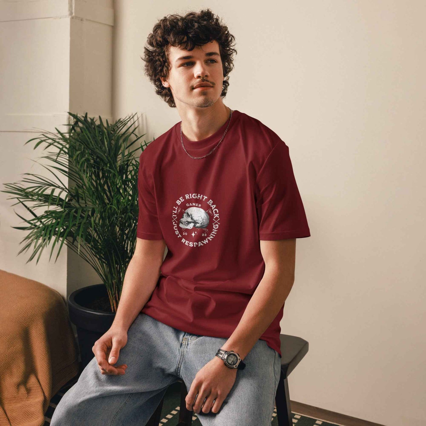just respawning organic cotton t-shirt - Kanvas T-Shirt