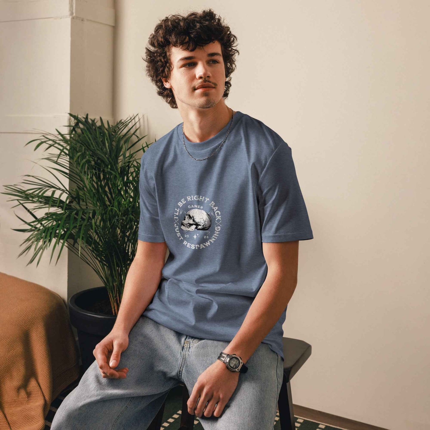 just respawning organic cotton t-shirt - Kanvas T-Shirt