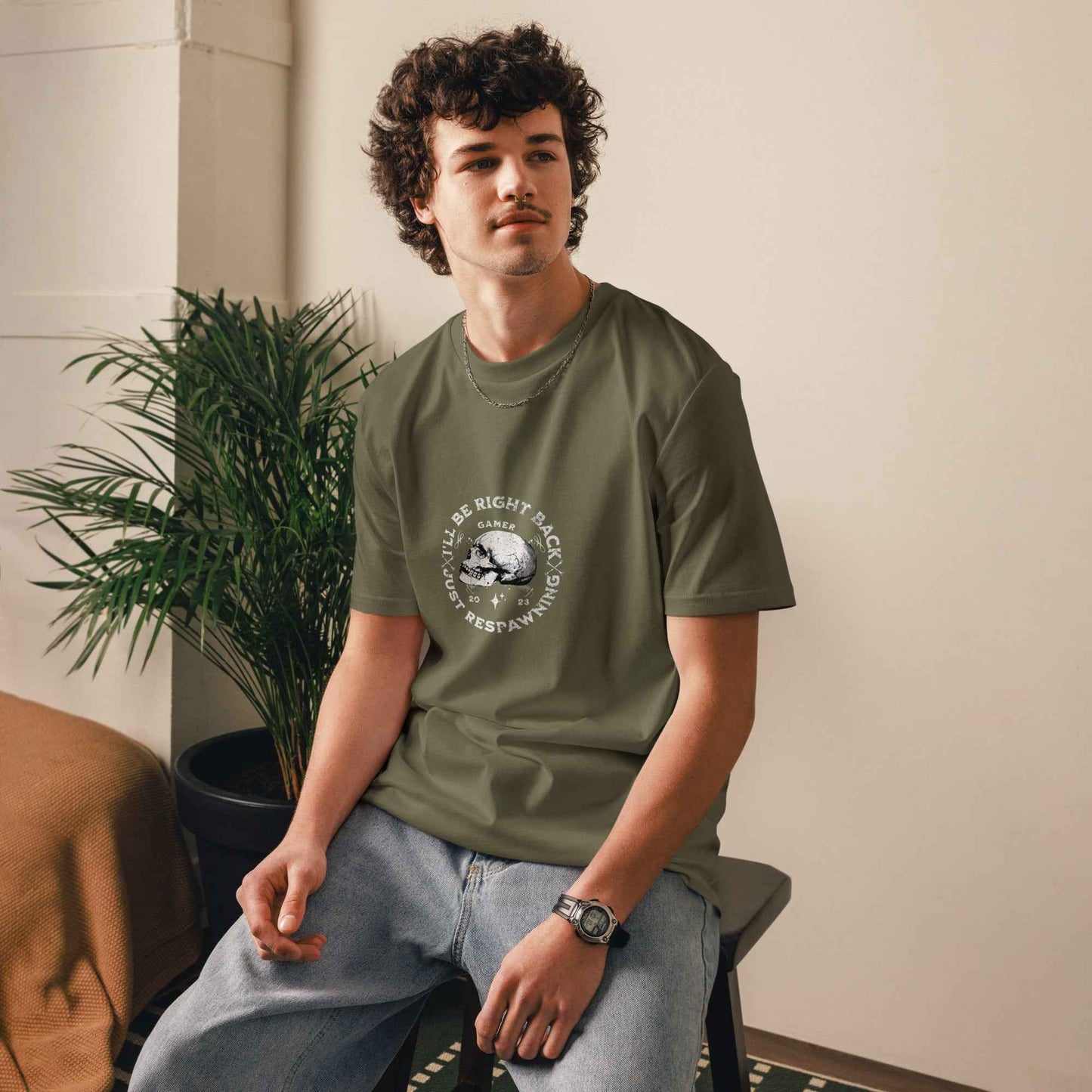 just respawning organic cotton t-shirt - Kanvas T-Shirt