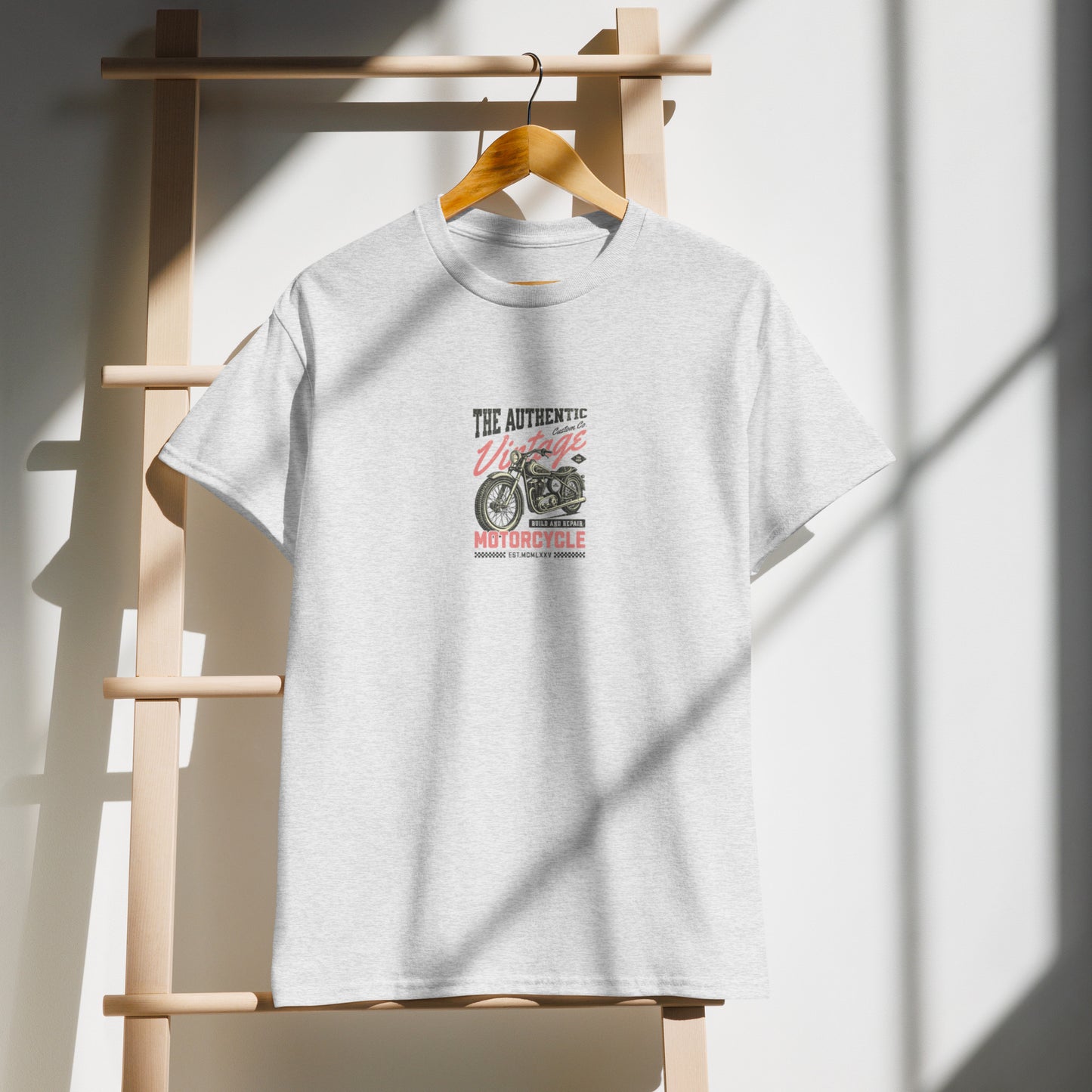 VINTAGE MOTORCYCLE DryBlend T-Shirt - Kanvas T-Shirt