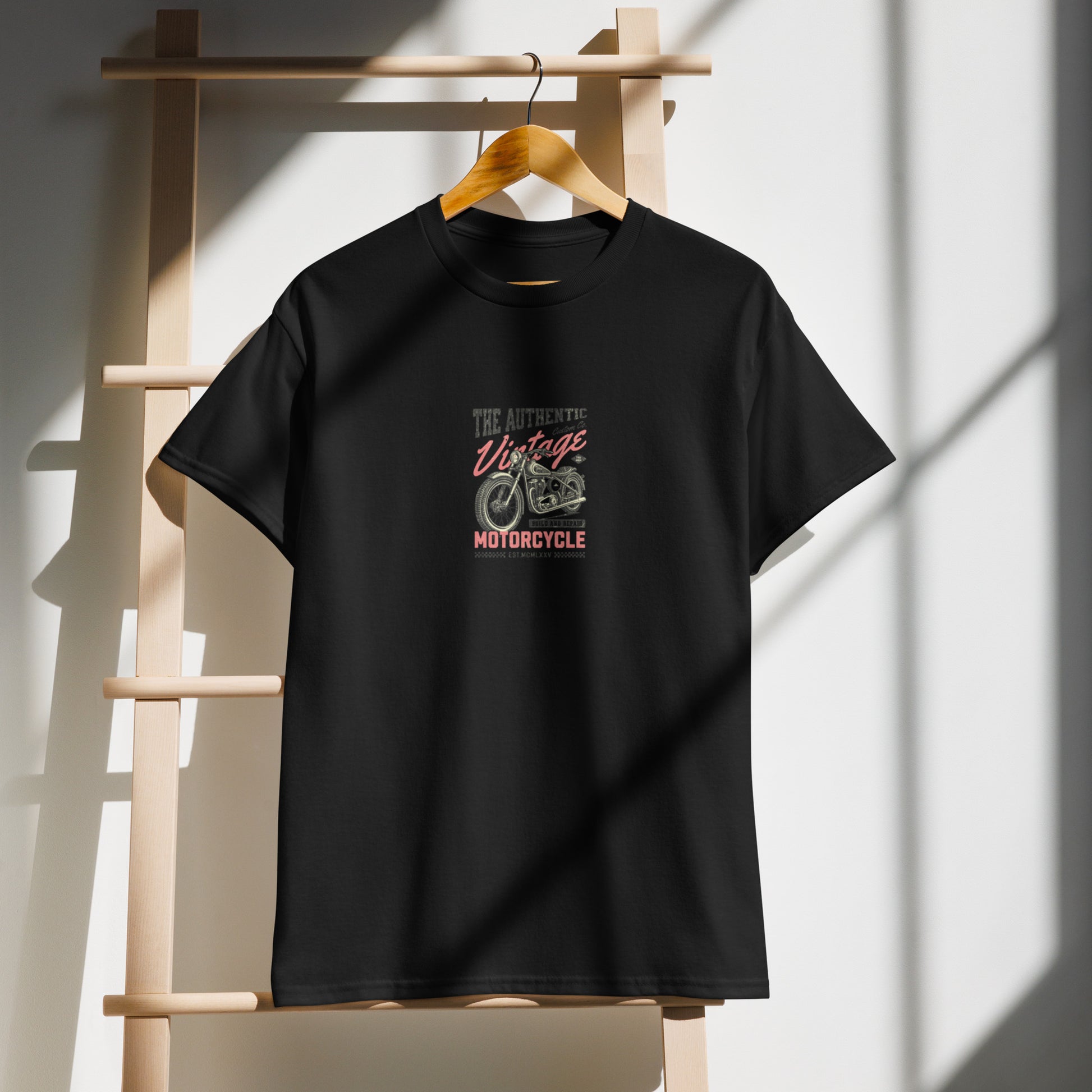 VINTAGE MOTORCYCLE DryBlend T-Shirt - Kanvas T-Shirt