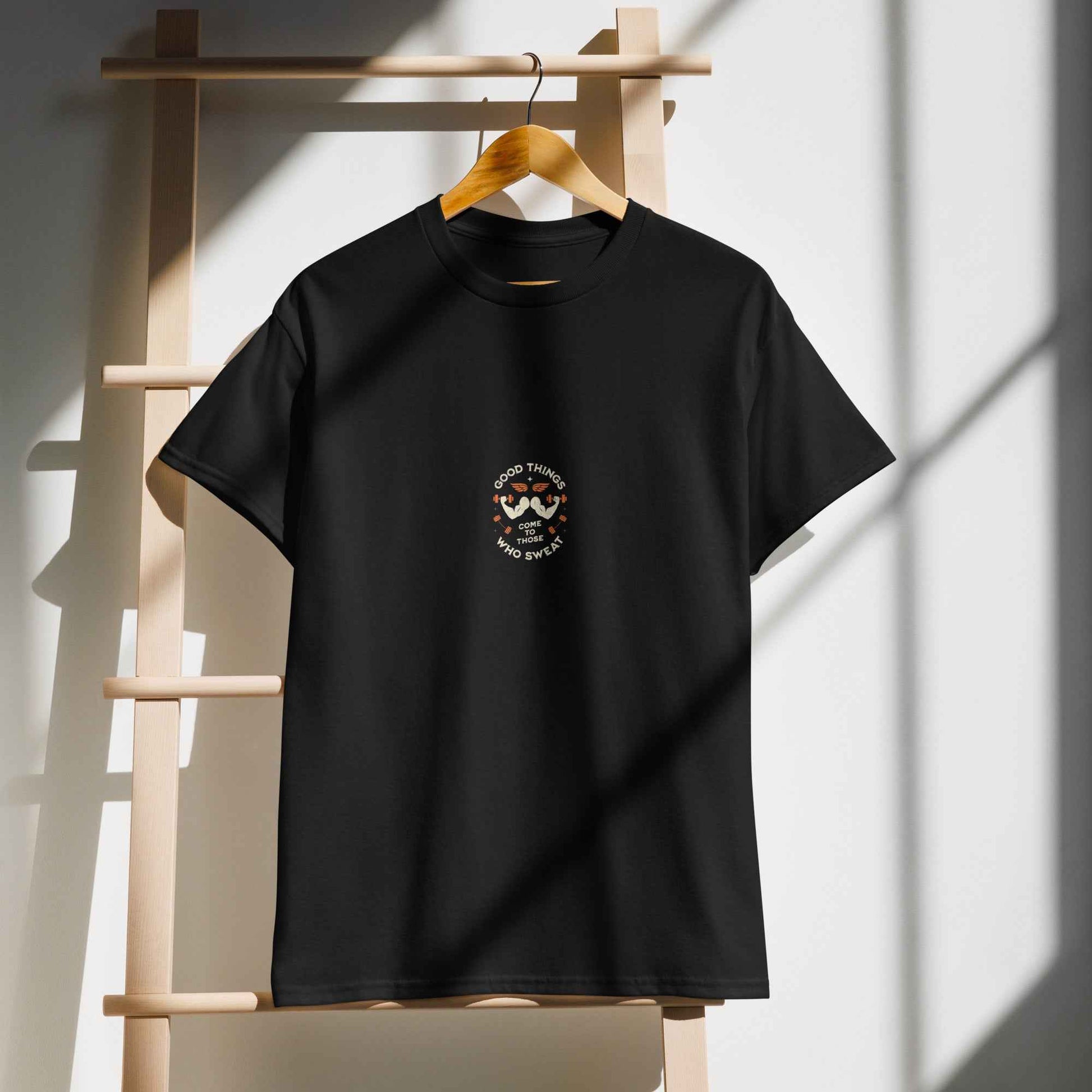 Good Things Come To Those Who Sweat DryBlend® T-Shirt - Kanvas T-Shirt
