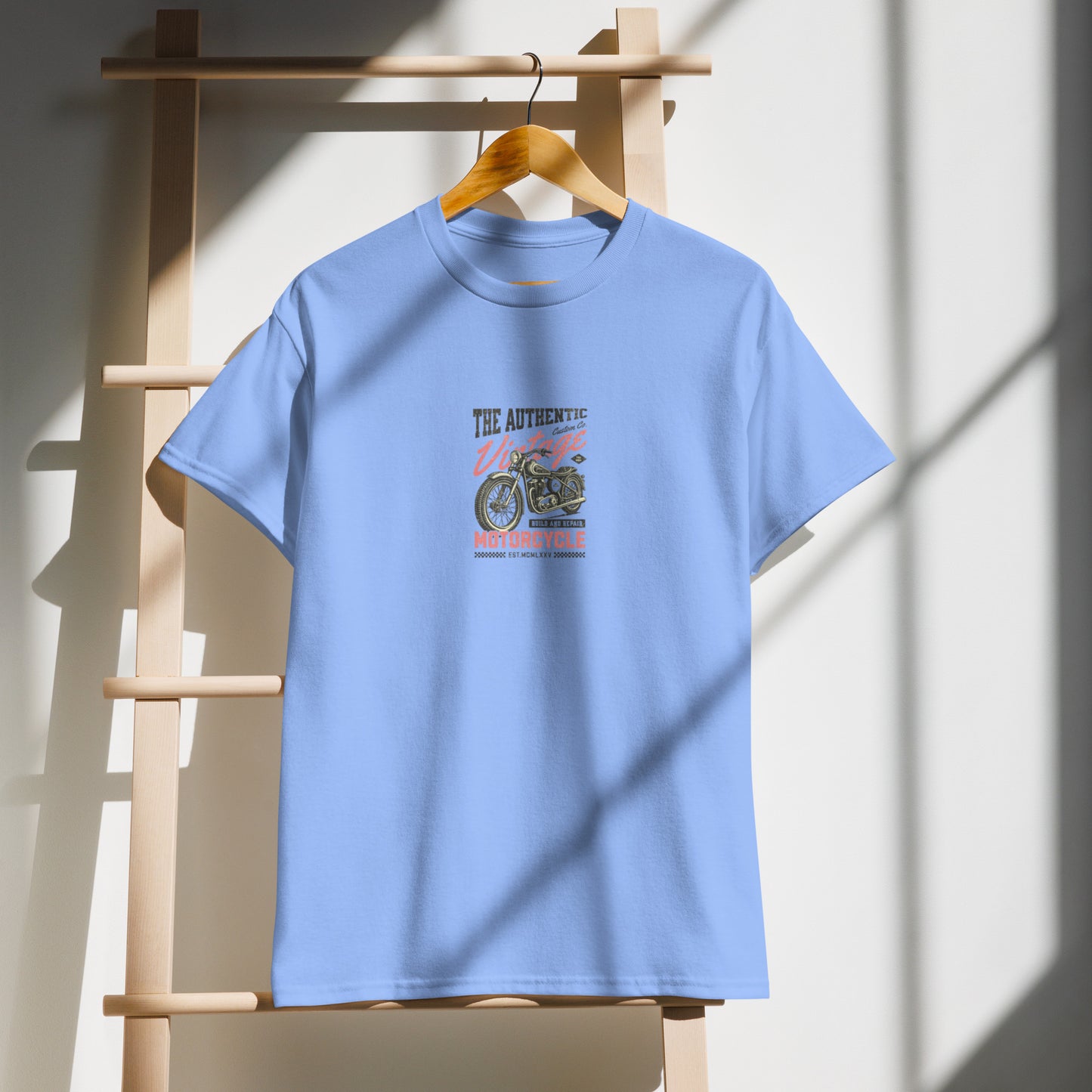 VINTAGE MOTORCYCLE DryBlend T-Shirt - Kanvas T-Shirt