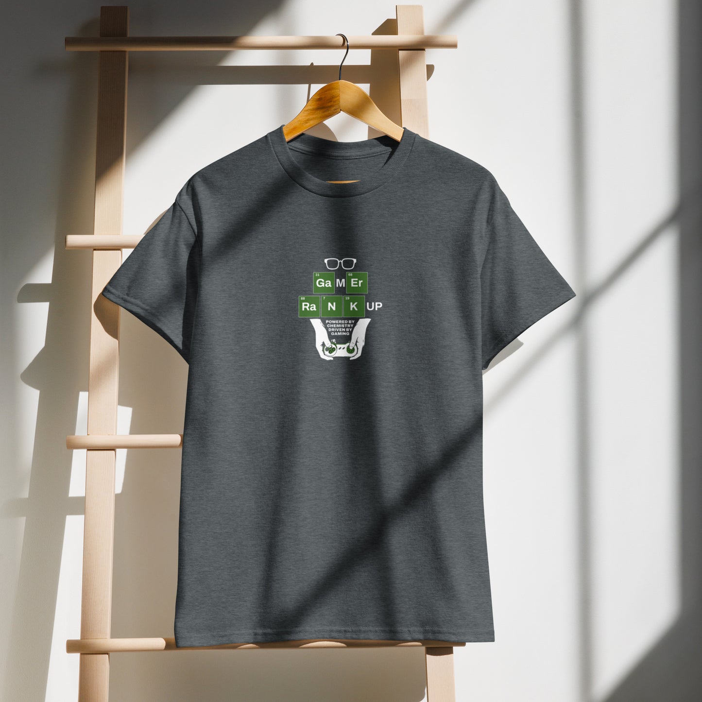 gamer rank up dryblend t-shirt - Kanvas T-Shirt