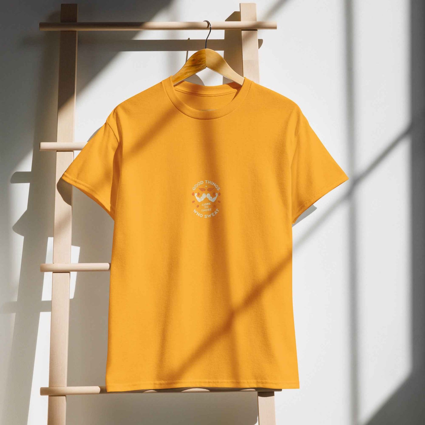 Good Things Come To Those Who Sweat DryBlend® T-Shirt - Kanvas T-Shirt