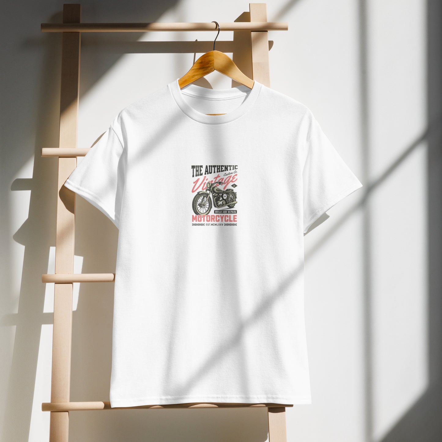 VINTAGE MOTORCYCLE DryBlend T-Shirt - Kanvas T-Shirt