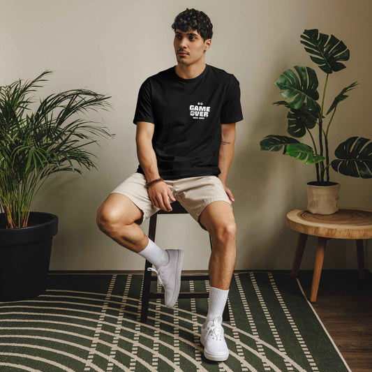 Game Over Unisex staple eco t-shirt - Kanvas T-Shirt